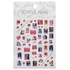 Nail Stickers ASNZJT106-1301
